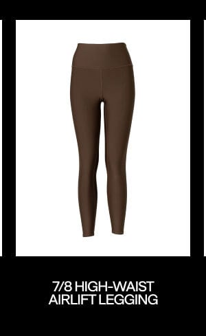 7/8 Airlift Legging - Espresso