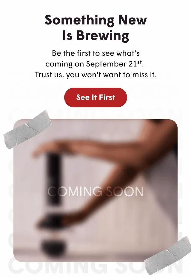 Something New Is Brewing