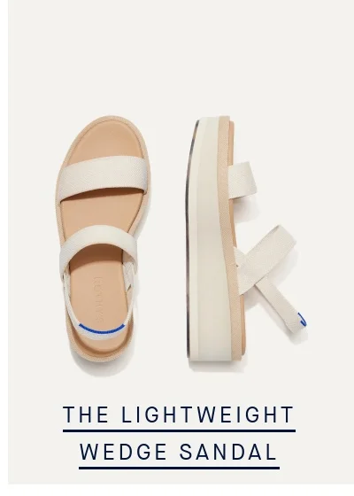THE LIGHTWEIGHT WEDGE SANDAL