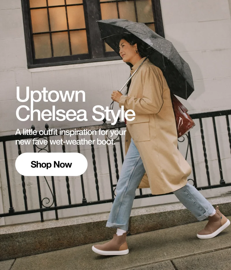 Uptown Chelsea Style. A little outfit inspiration for your new fave wet-weather boot. Shop Now.