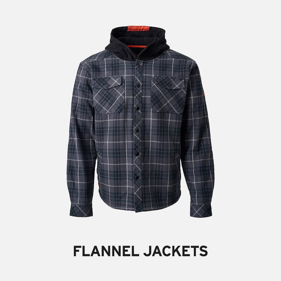 Flannel jackets