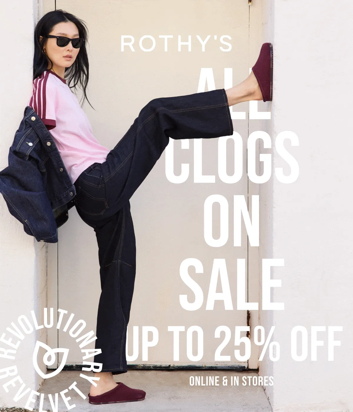 ALL CLOGS ON SALE UP TO 25% OFF ONLINE & IN STORES
