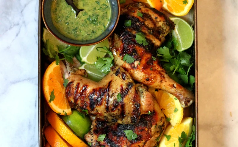 Cuban Mojo Chicken Legs