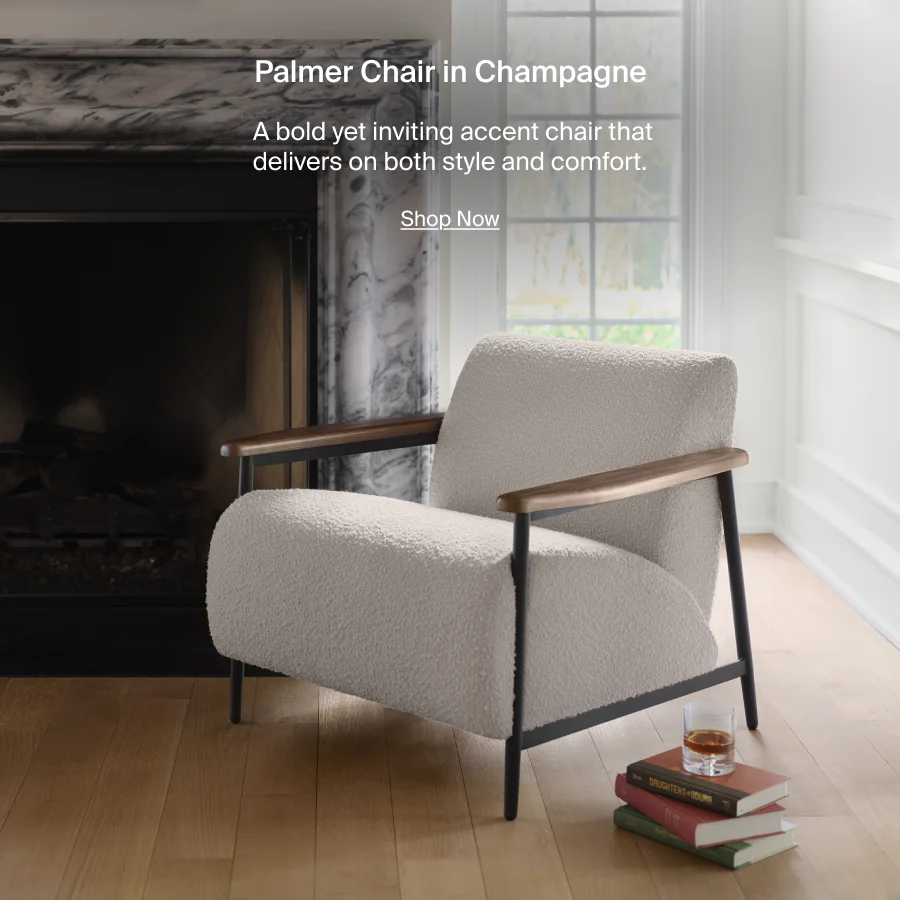 Palmer Chair in Champagne