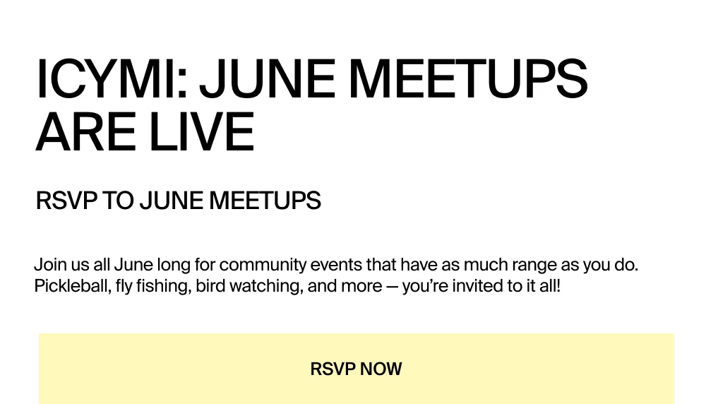 June Community Meetups