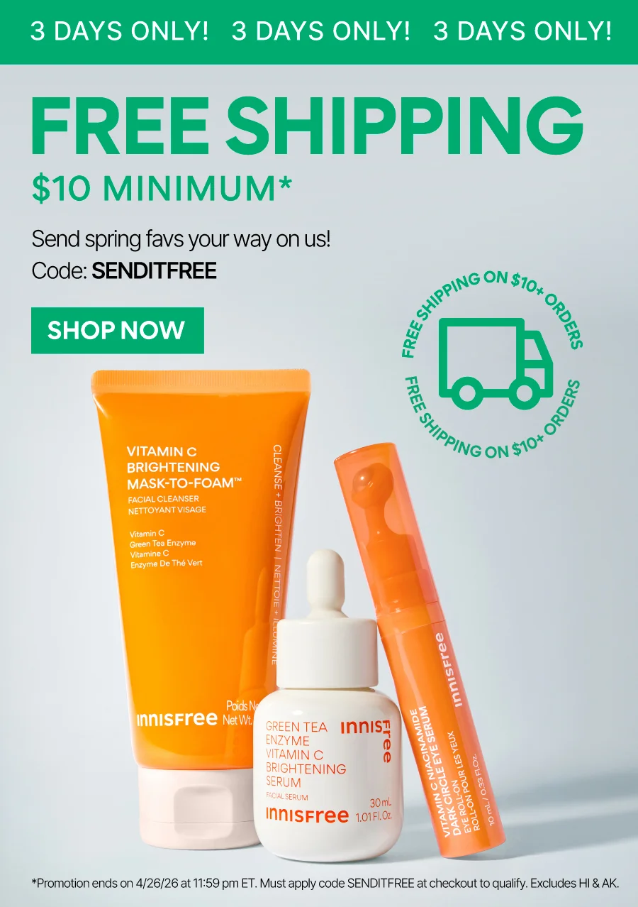 FREE SHIPPING ON ORDERS $10+ W/ CODE SEND IT FREE