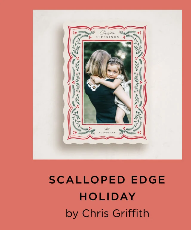 Scalloped Edge Holiday