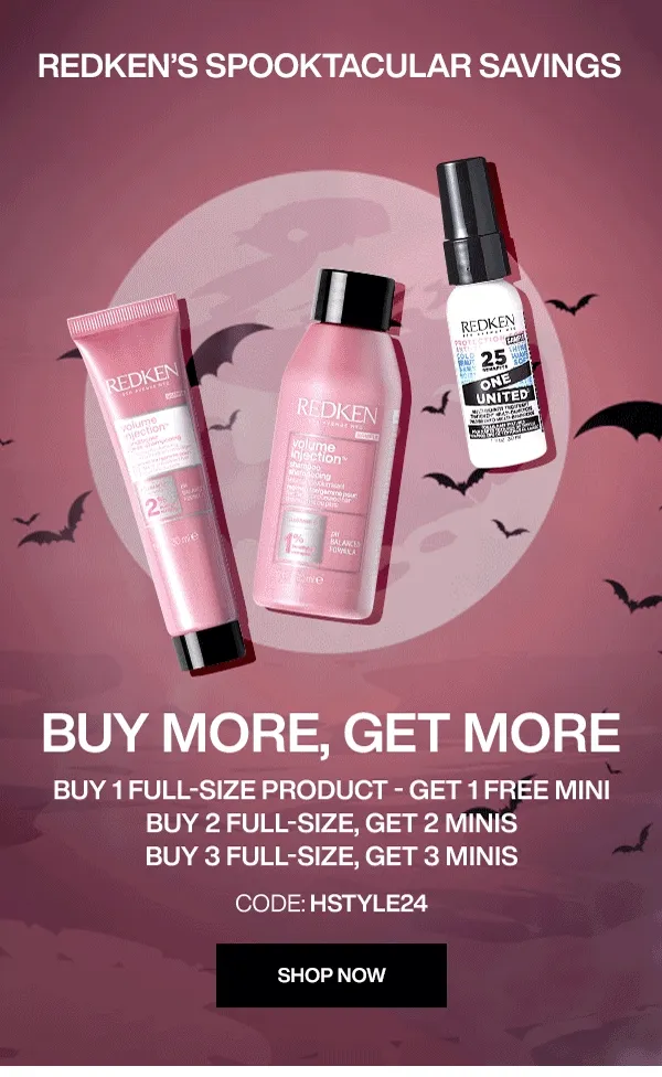 shop redken's spooktacular savings