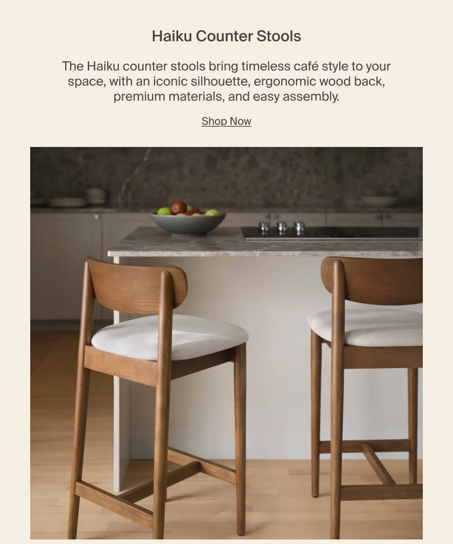Haiku Counter Stool