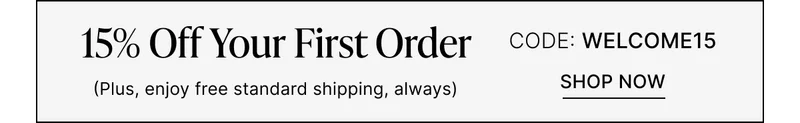 20% OFF YOUR FIRST ORDER