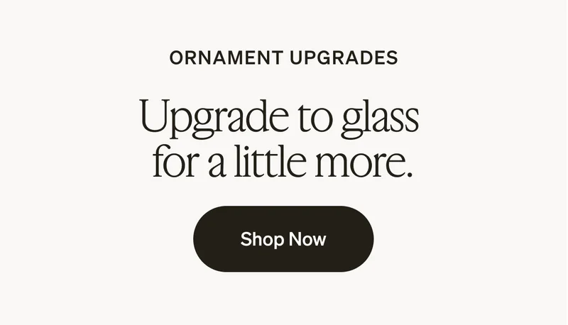 $8 Ornaments + Free Shipping