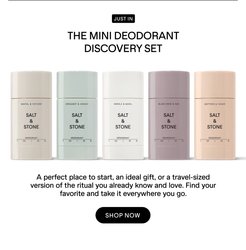 A perfect place to start, an ideal gift, or a travel-sized version of the ritual you already know and love. Find your favorite and take it everywhere you go.