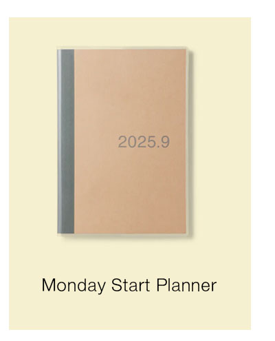 Shop Monday Start Planners