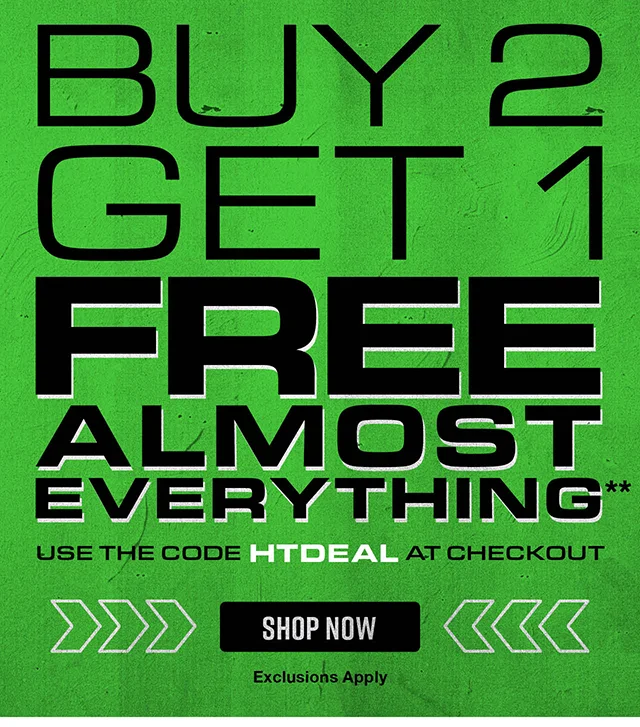 Hours Left! Buy 2, Get 1 Free Almost Everything! Use The Code discount code At Checkout. Exclusions Apply. Shop Now