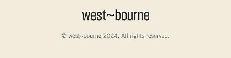 west~bourne 2024. All rights reserved.