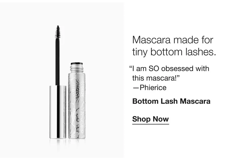 Mascara made for tiny bottom lashes. | “I am SO obsessed with  this mascara!”  —Phierice | Shop Now