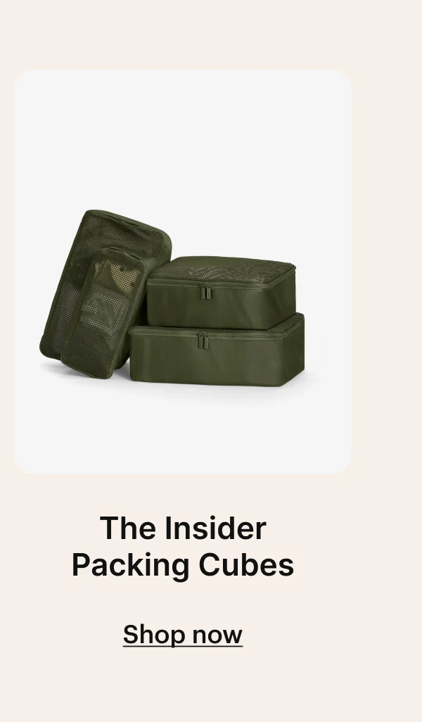 The Insider Packing Cubes