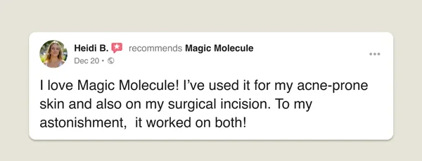 "I love Magic Molecule!"