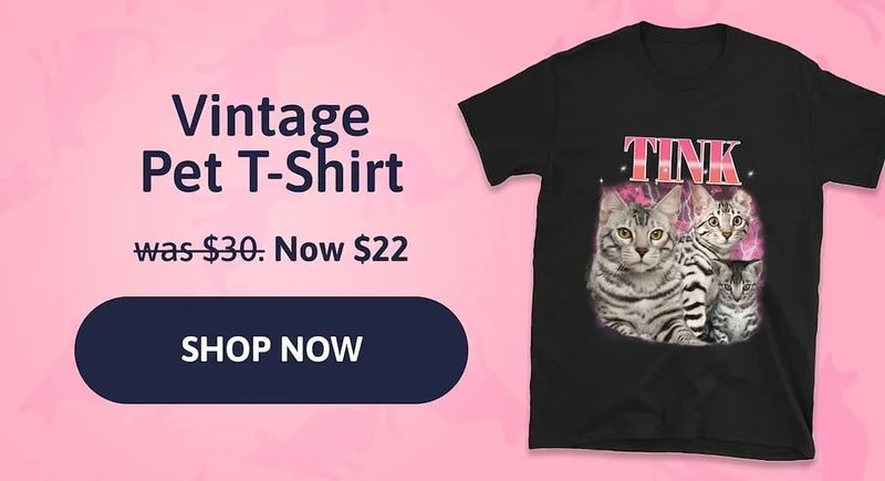 Vintage Pet Face T shirt. was $30. Now $22