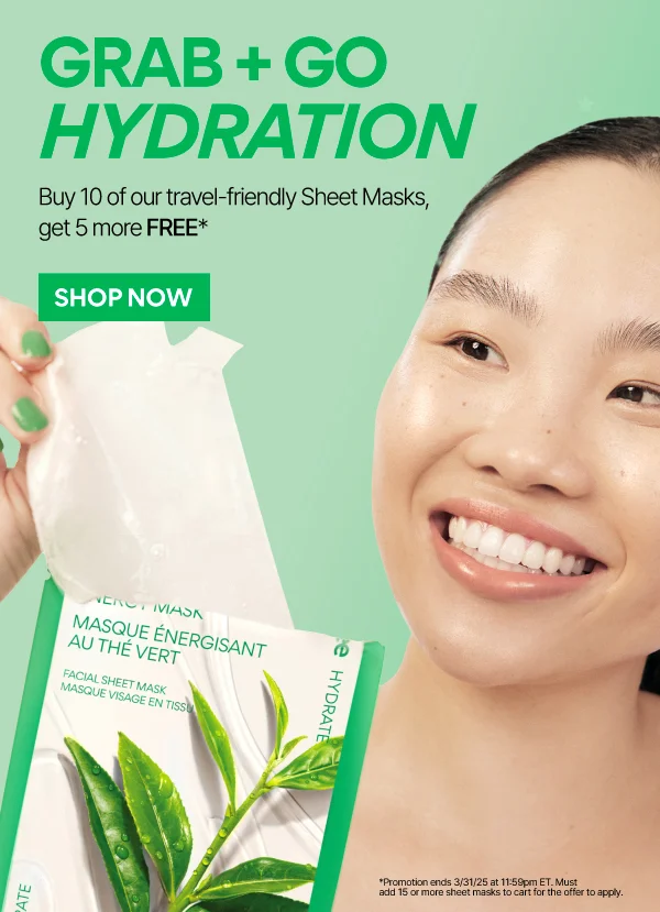 5 FREE SHEET MASKS