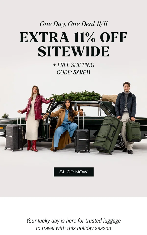 11% Off Sitewide