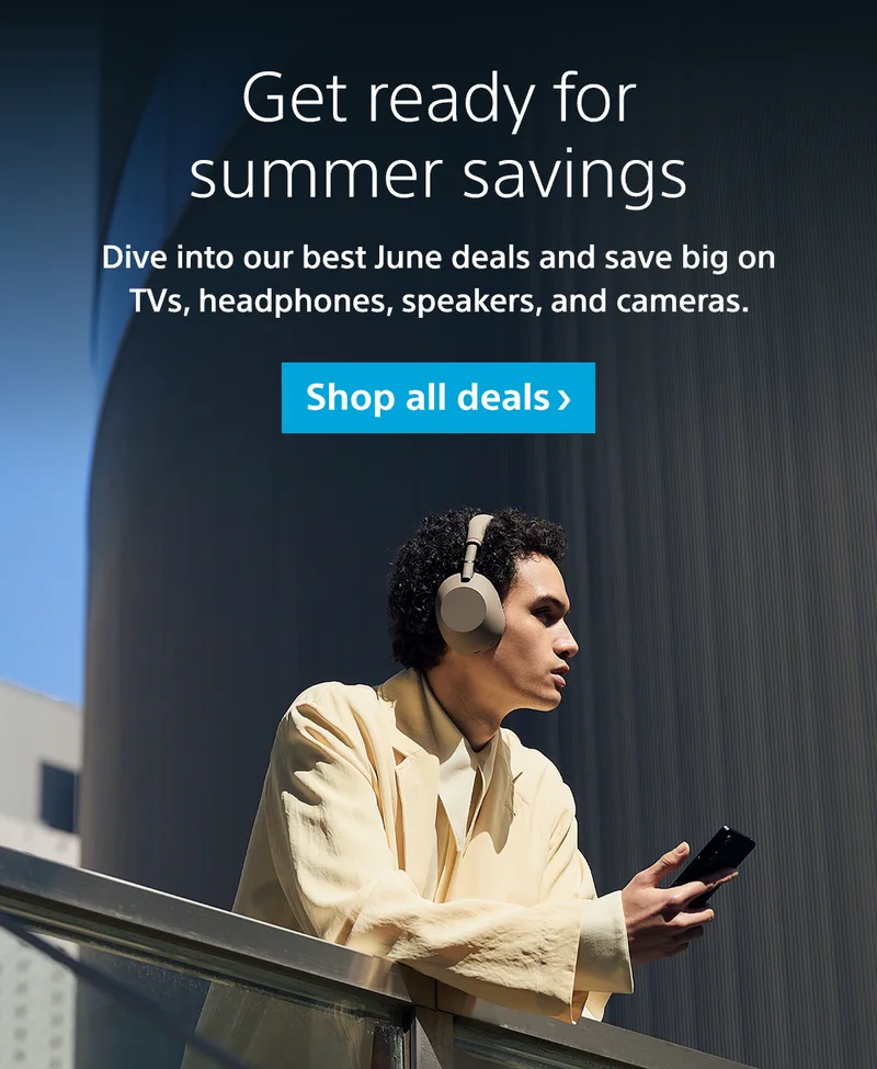 Get ready for summer savings | Dive into our best June deals and save big on TVs, headphones, speakers, and cameras. Shop all deals