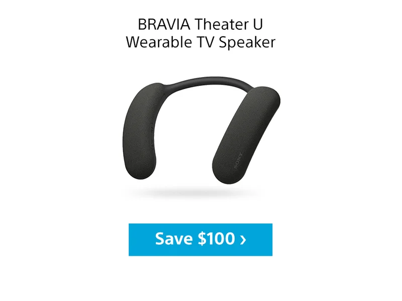 Bravia Theater U Wearable TV Speaker | Save $100