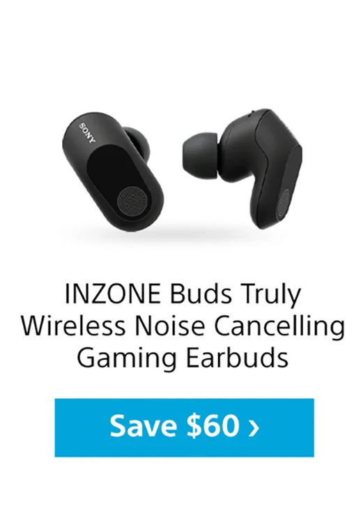 Inzone Buds Truly Wireless Noise Cancelling Gaming Earbuds | Save $60