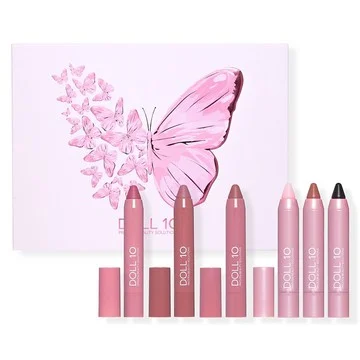 Doll 10 Shades of Possibility 6pc Lip Crayon Boxed Set