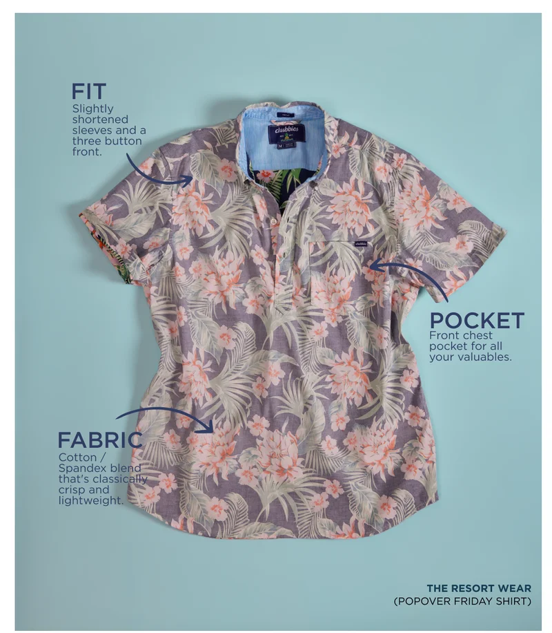 Popover Friday Shirt: The Resort Wear