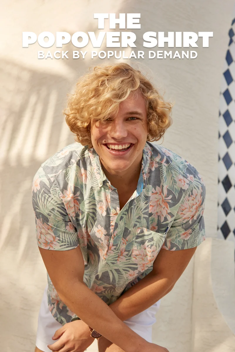 The Popover Shirt. Back by popular demand.