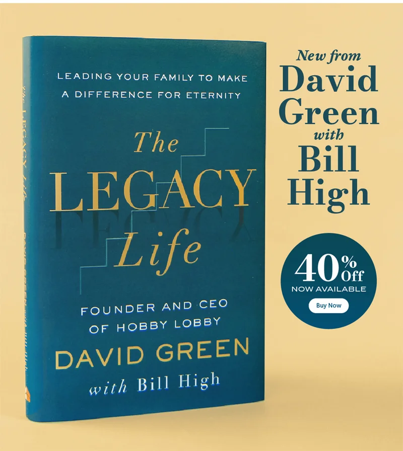 New from David Green with Bill High - "The Legacy Life"