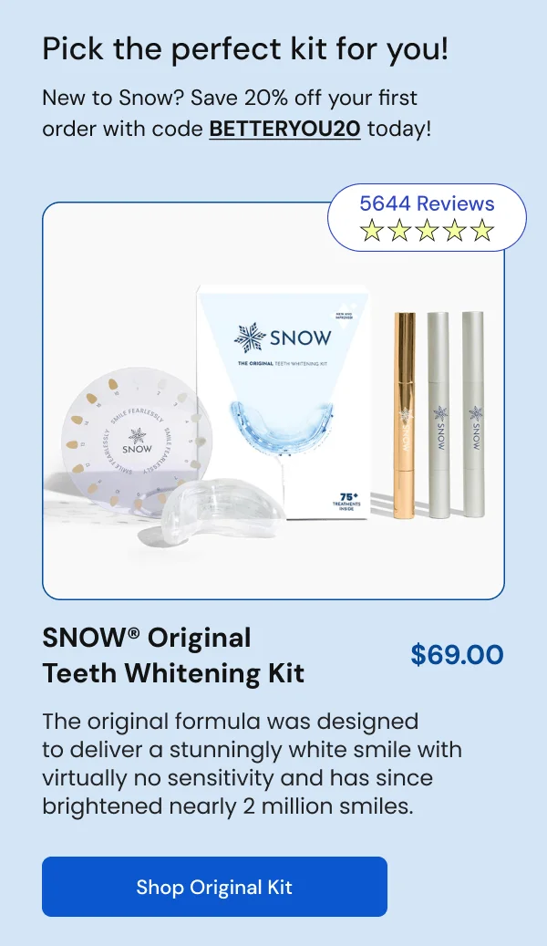 SNOW® Original Teeth Whitening Kit [SHOP NOW]