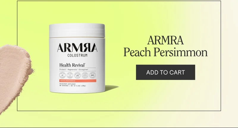 ARMRA Peach Persimmon Jar