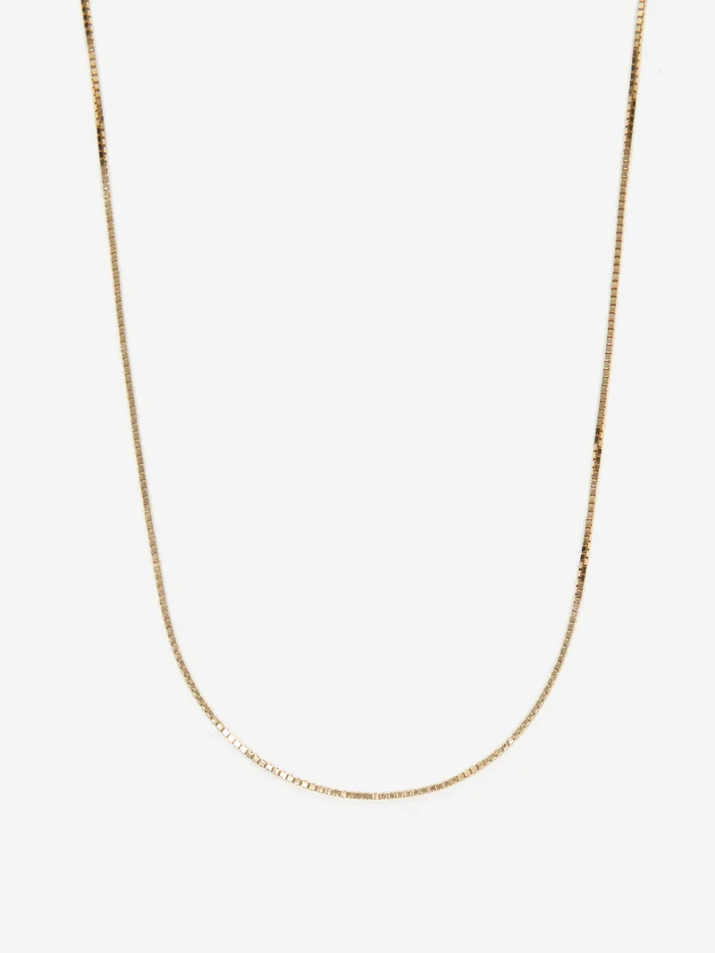 Image of Goodhood Worldwide Venetian Chain / 9ct Gold / 1.5mm Gauge / 50cm