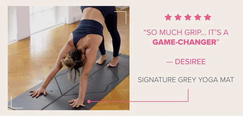 Signature Grey Yoga Mat