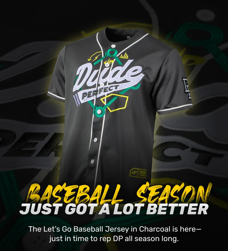 Let's Go Baseball Jersey