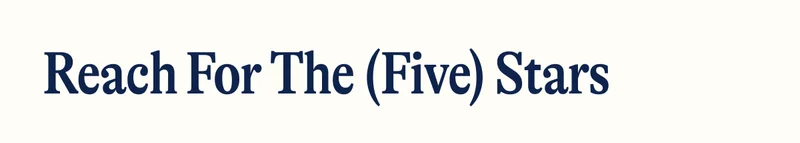 Reach For The (Five) Stars