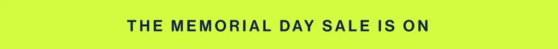 The Memorial Day Sale is on