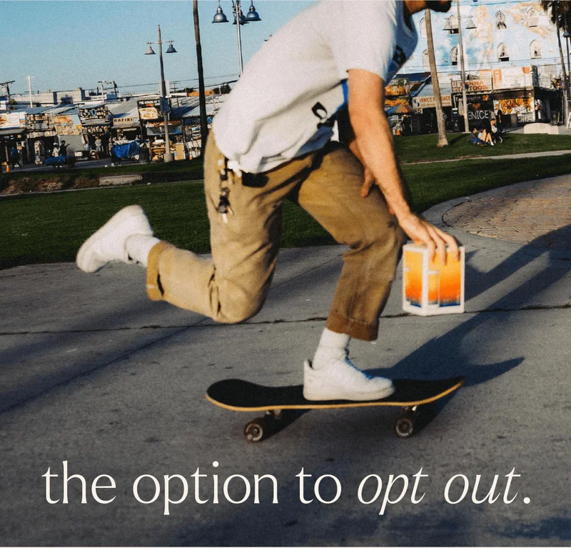 the option to OPT-OUT.
