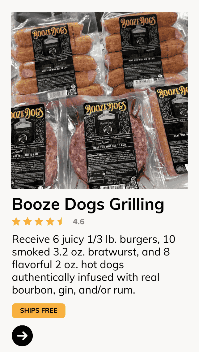 Booze Dogs Grilling Sampler Box