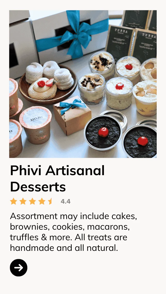Phivi Artisanal Desserts Box