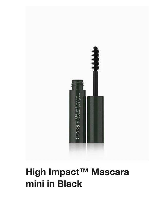 High Impact™ Mascara mini in Black