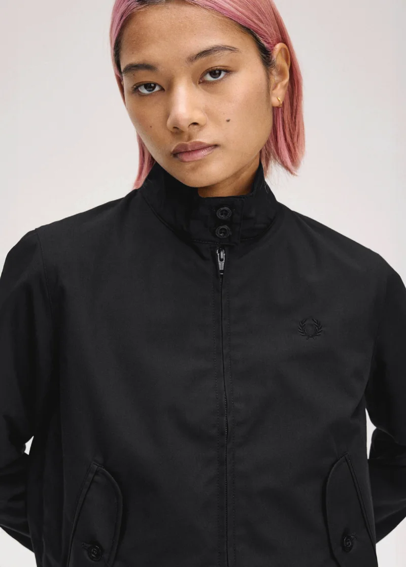 Made In England: Womens Fred Perry Harrington Jacket