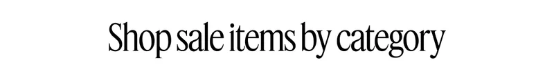 Shop sale items by category
