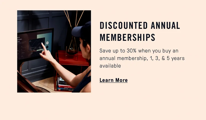 Save 30% when you checkout with annual