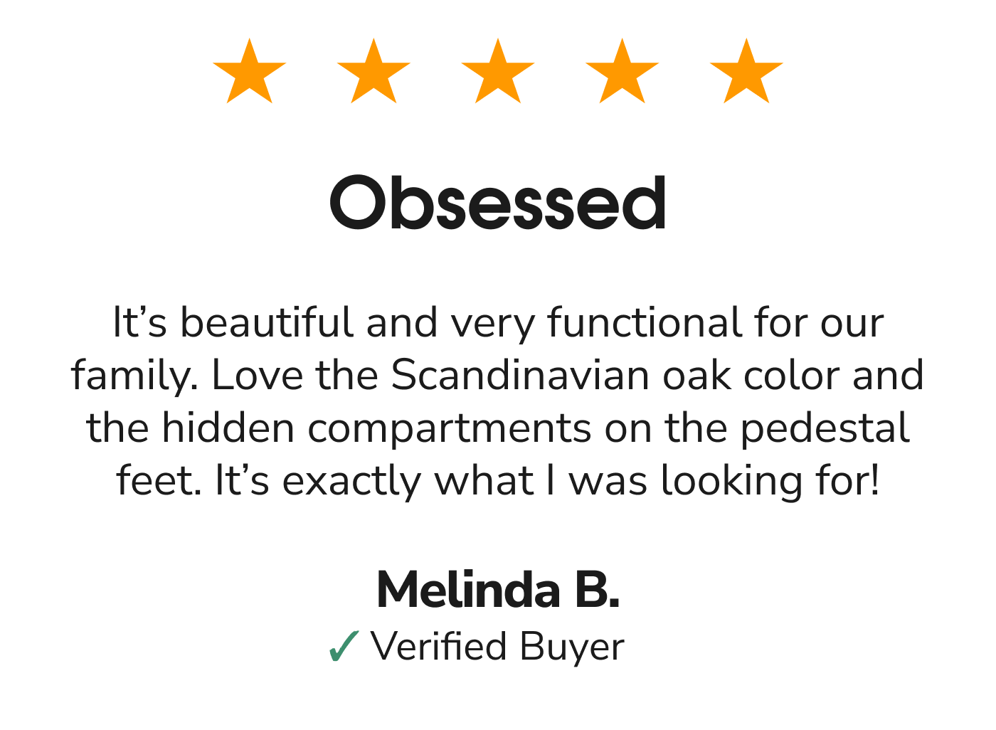 Melinda's Review