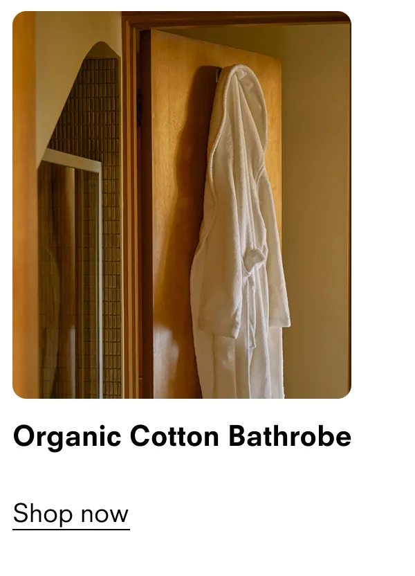 Organic Cotton Bathrobe