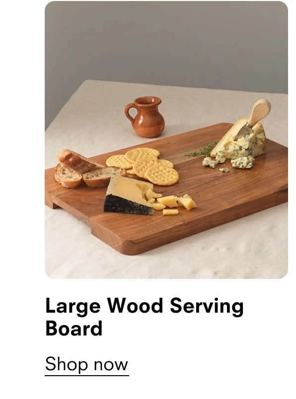 Large Wood Serving Board