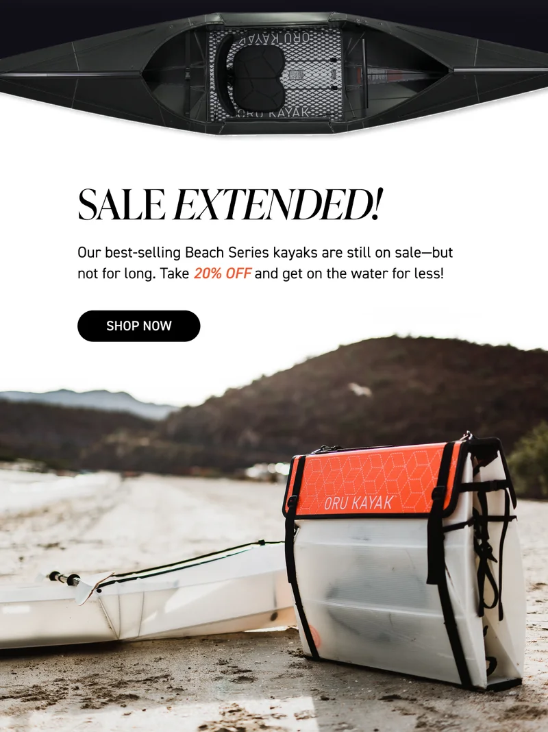 EXTENDED! 20% OFF All Beach Models!